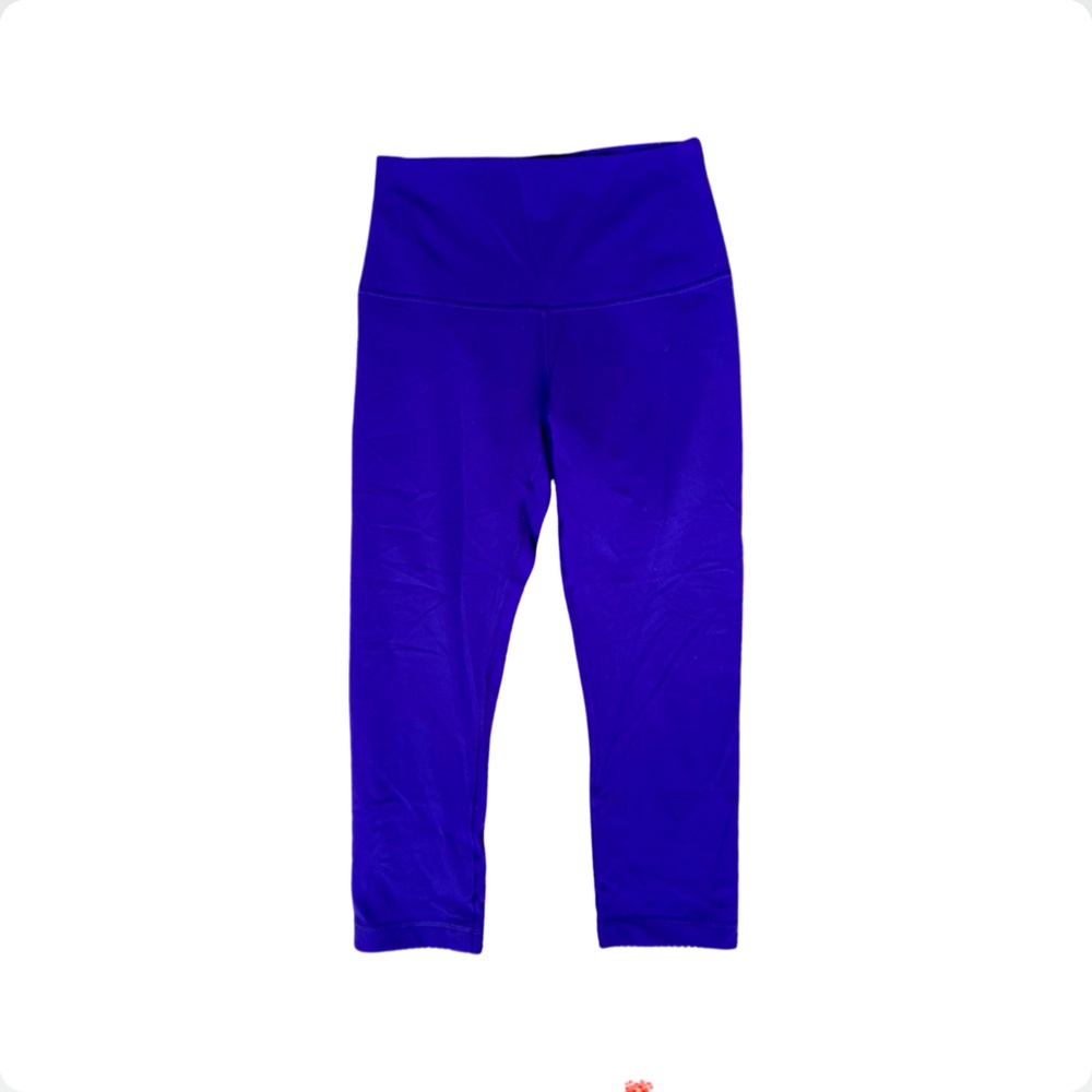 Lululemon purple calf length legging size 6